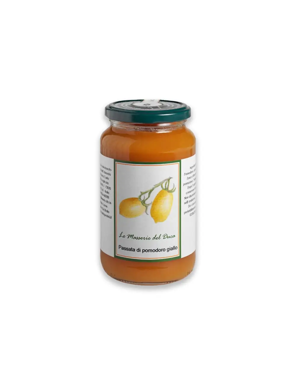 Passata di Pomodoro Giallo Biologico
