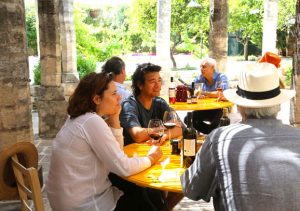 Degustazione vini salento guarini in cantina
