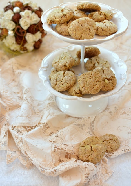 ricetta lemon crinkles di farro ai pistacchi omindipanpepato