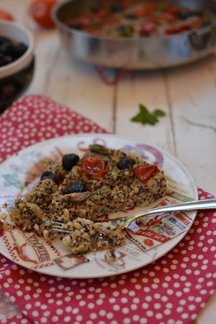 ricetta torta quinoa con pomodorini omindipanpepato