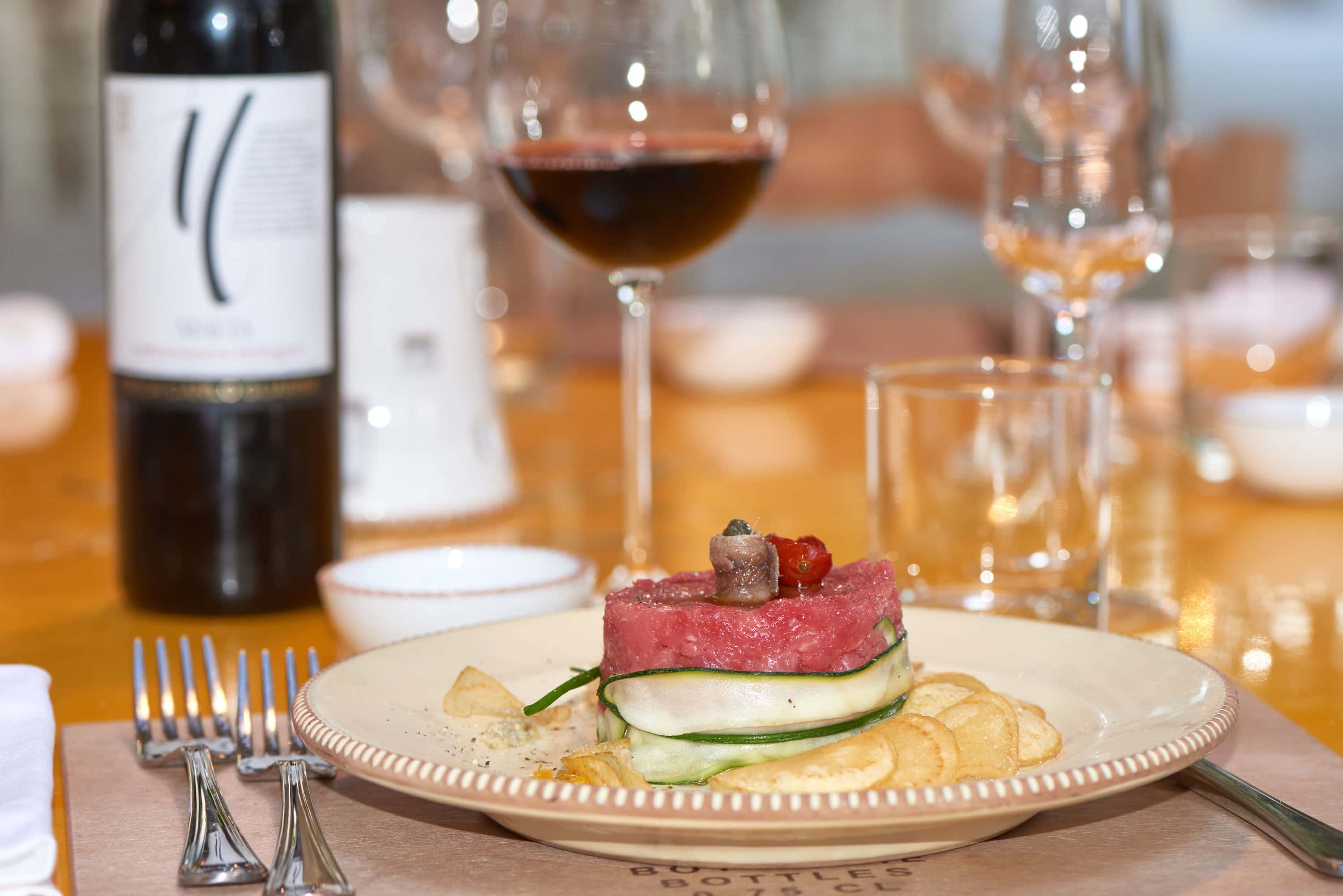 tartare carne guarini vini e cucina scorrano