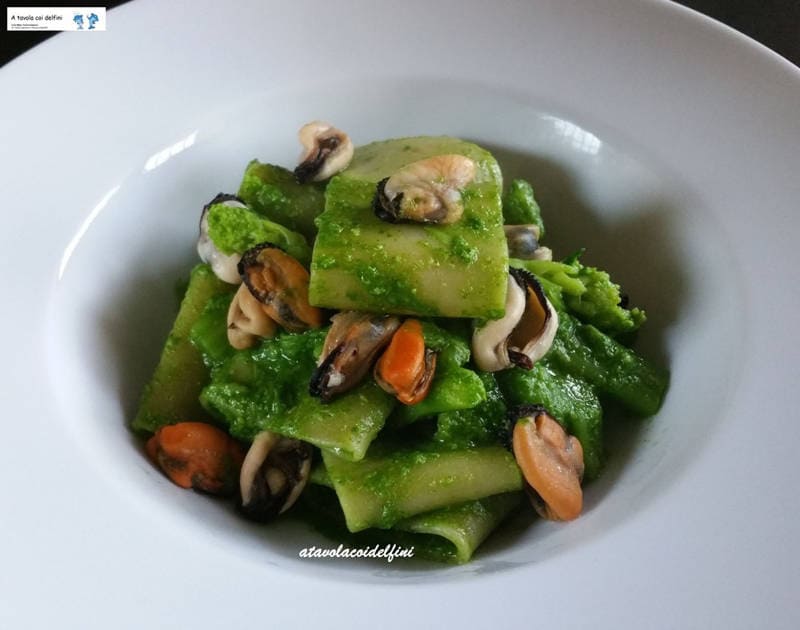 Paccheri alle cime di rapa