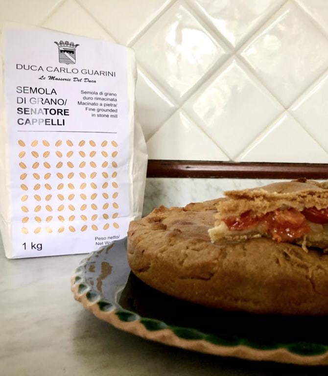 focaccia pugliese della terra d'Otranto