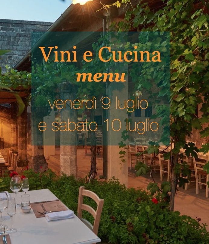 menu 9 e 10 luglio 2021